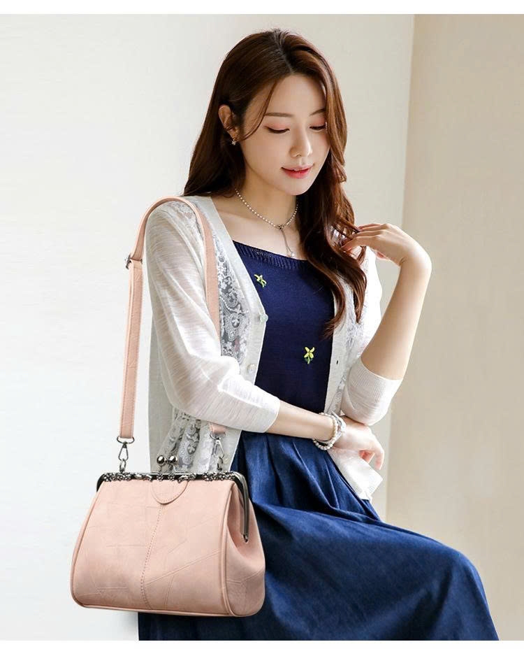 Túi đeo chéo nữ phong cách mới 2025 – Thiết kế thời trang tươi mới – Túi đeo chéo cao cấp chất liệu PU TX305250