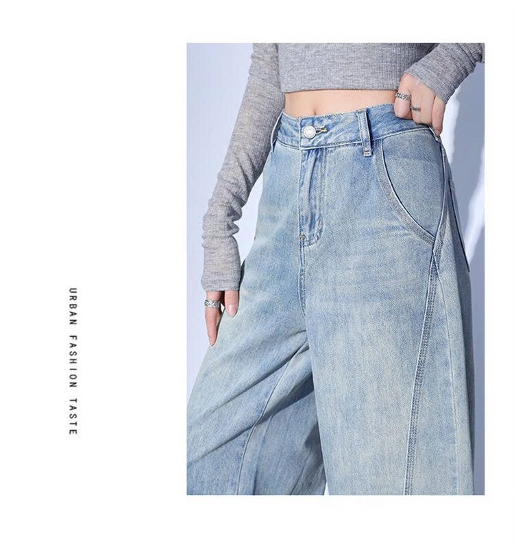 Quần Jeans Macheda Màu Nhạt Ống Chuối – Mẫu Mới Xuân Thu 2026 Cho Nữ QJ008260