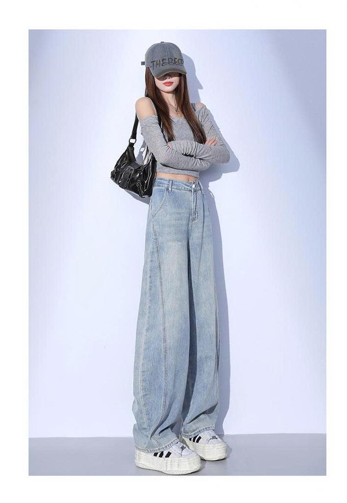 Quần Jeans Macheda Màu Nhạt Ống Chuối – Mẫu Mới Xuân Thu 2026 Cho Nữ QJ008260