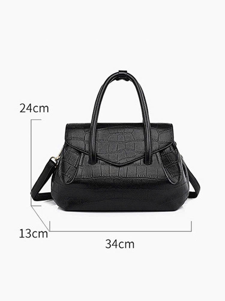 Túi Tote Nữ Cỡ Lớn Họa Tiết Cá Sấu Sang Trọng TX047260