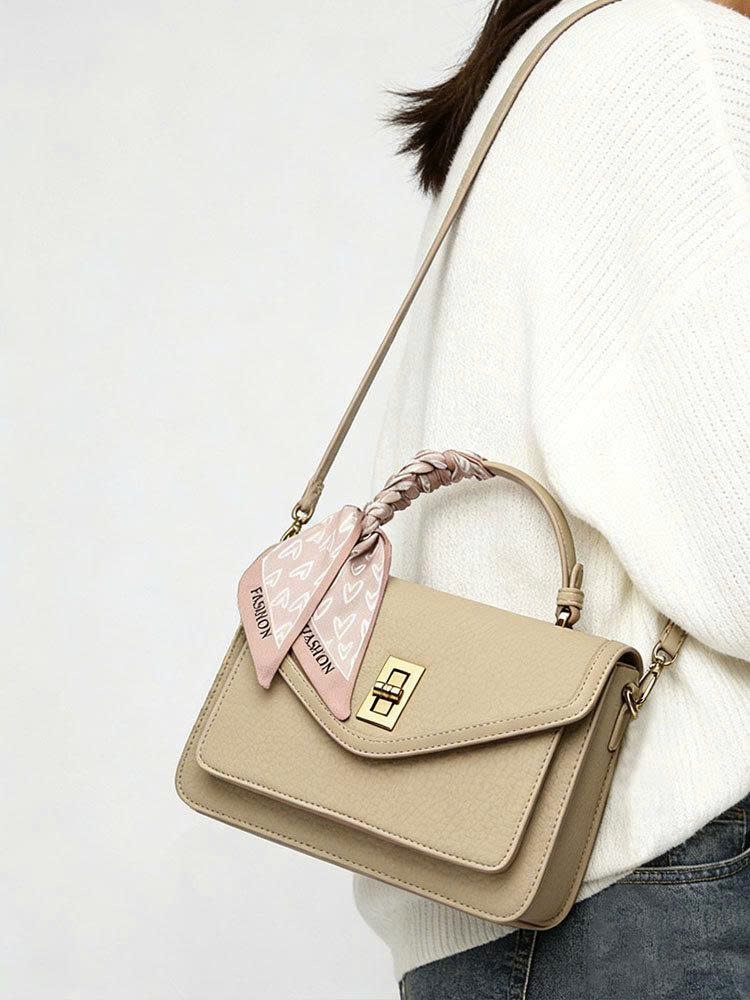 Túi Đeo Chéo Nữ Cổ Điển – Túi Vuông Nhỏ Thời Trang Đơn Giản, Túi Xách Đi Làm Cao Cấp TX045260