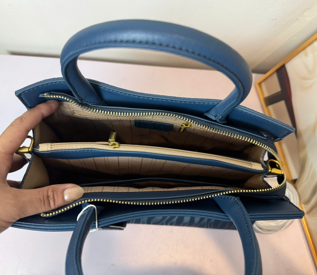 Túi Xách Nữ Khóa Oval Vân Dập Cao Cấp TXL04