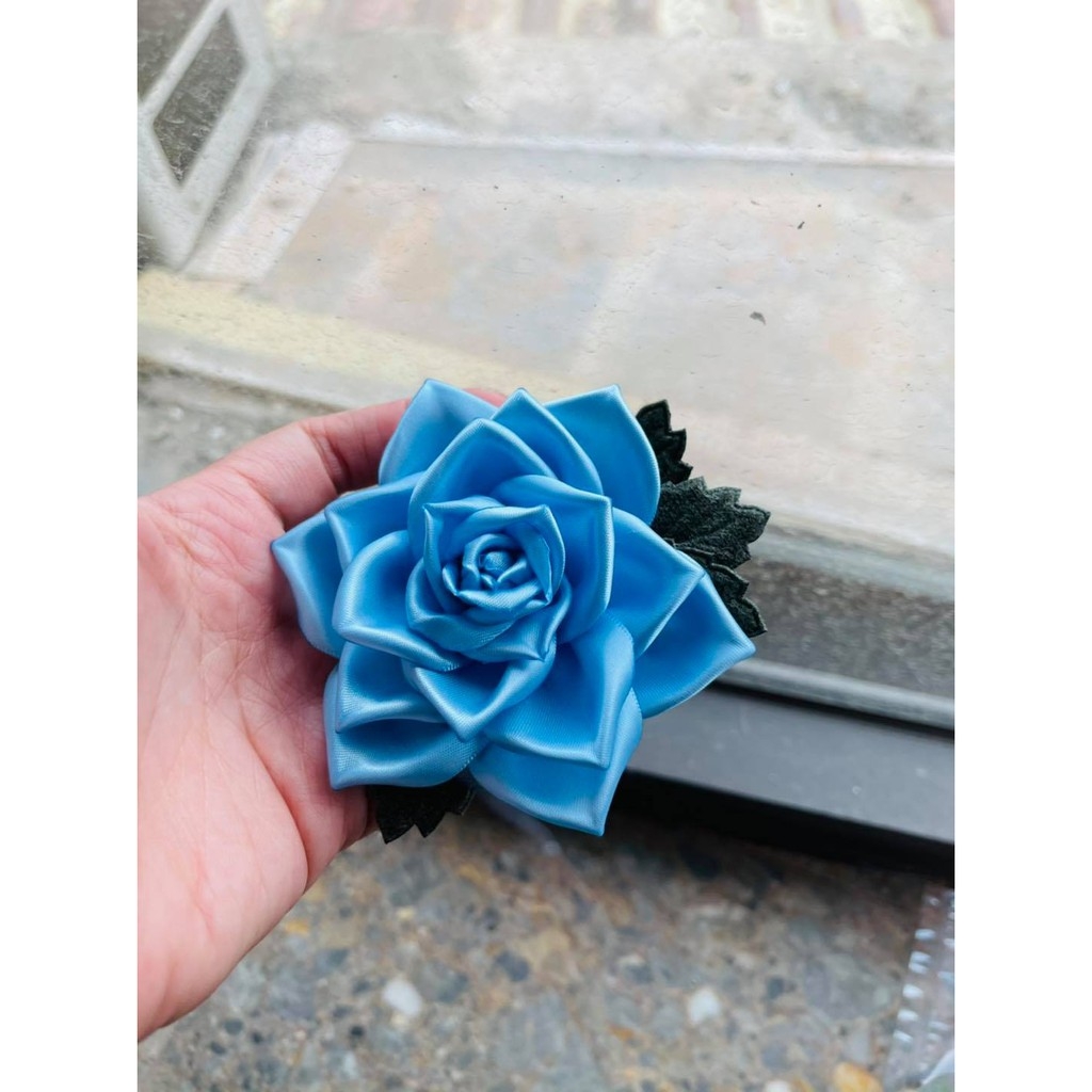 [Ảnh thật] Cài áo hoa sen đá xanh/ cài áo hoa sen/ Hoa cài áo nữ/ Cài áo cho lễ cưới