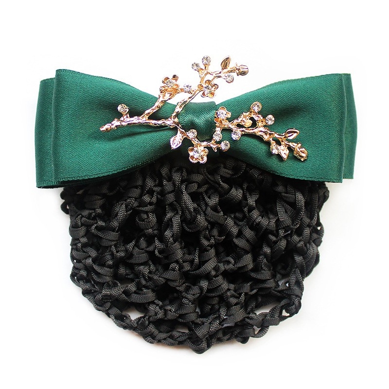 Kẹp búi tóc nơ cành hoa Hàn Quốc ❤️Kẹp búi tóc công sở❤️ Hoa cài Tóc Đẹp/ Kẹp đính đá /  Phụ kiện cho nữ/ QUÀ TẶNG KHÁCH