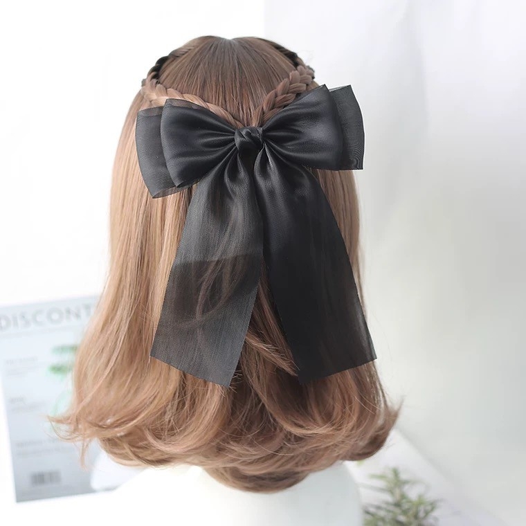 Kẹp tóc nơ xinh tiểu thư ❤️Kẹp tóc công sở❤️  Hoa cài Tóc Đẹp/ Kẹp đính đá /  Phụ kiện cho nữ/ QUÀ TẶNG KHÁCH HÀNG