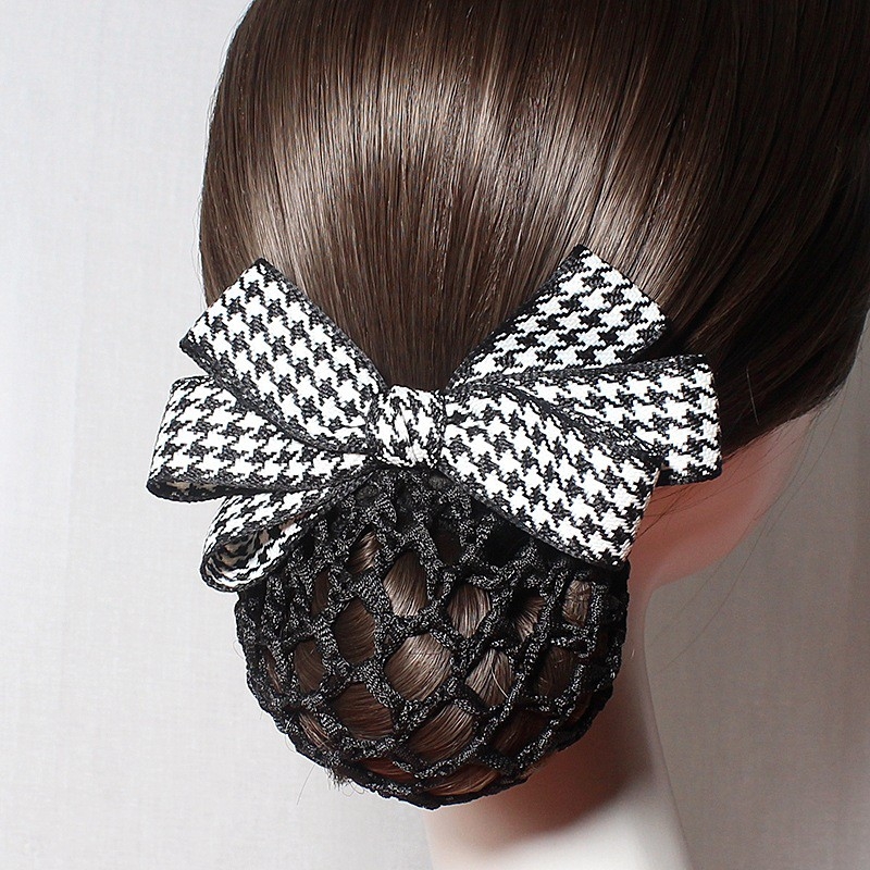 Kẹp búi tóc nơ Carô Hàn Quốc ❤️Kẹp Nơ Tiểu Thư❤️ Búi tóc / Hoa cài Tóc Đẹp/ Kẹp đính đá/ Phụ kiện cho nữ/ QUÀ TẶNG KHÁCH