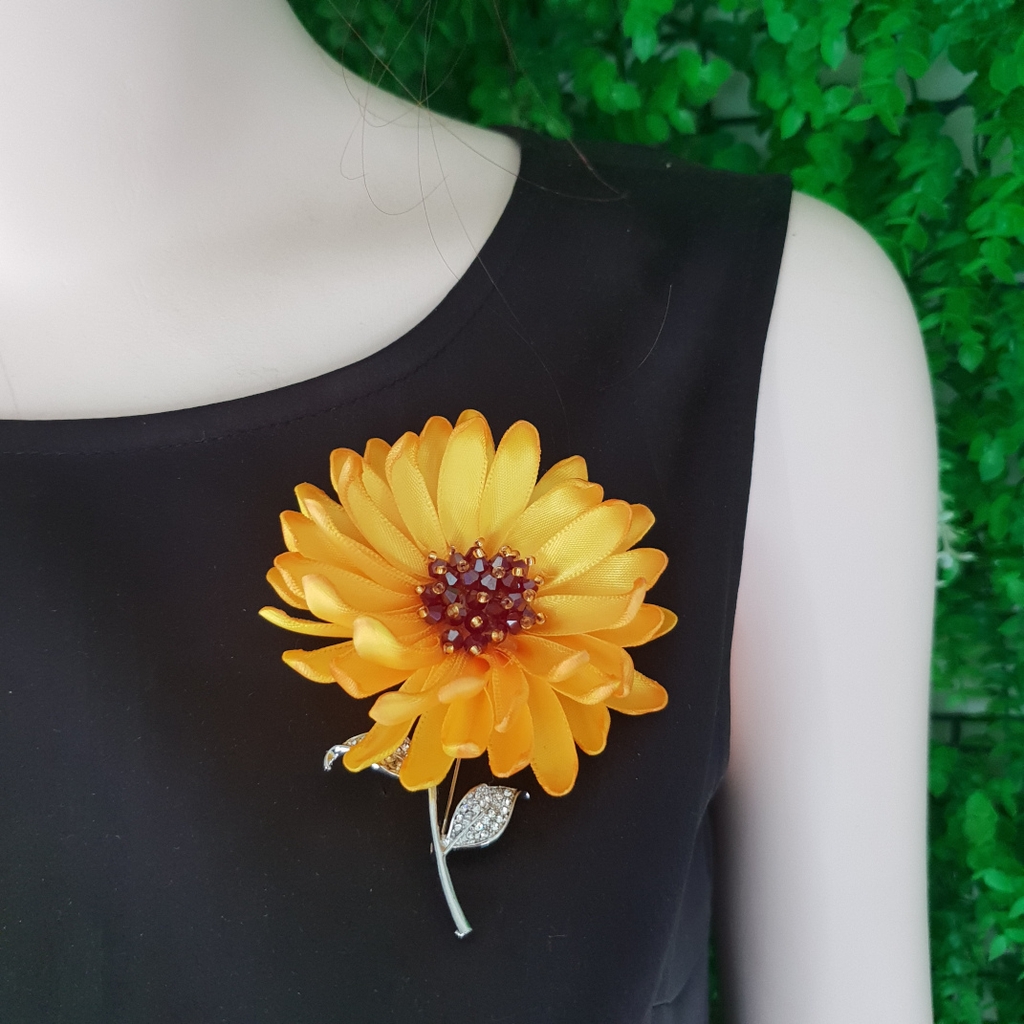 [Chính hãng] Cài áo hoa hướng dương