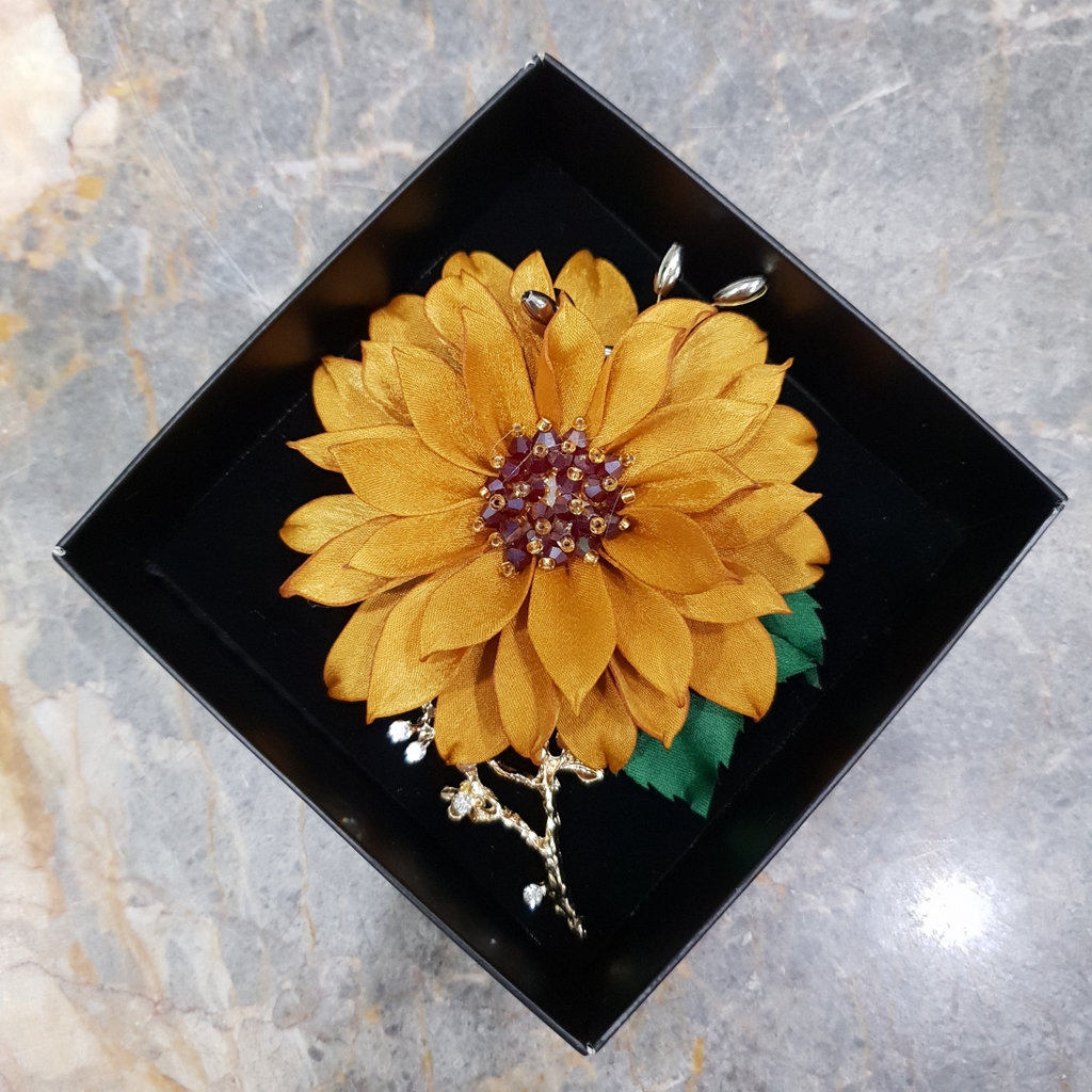 [Chính hãng] Cài áo hoa hướng dương