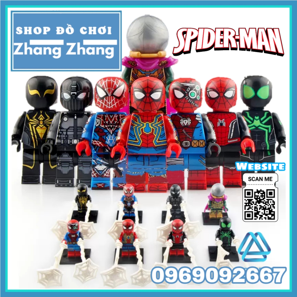 Xếp hình Spider-Man : Far From Home mới nhất 2019 giá rẻ Lego Minifigures  KT1027 | Shop Lego Zhang Zhang