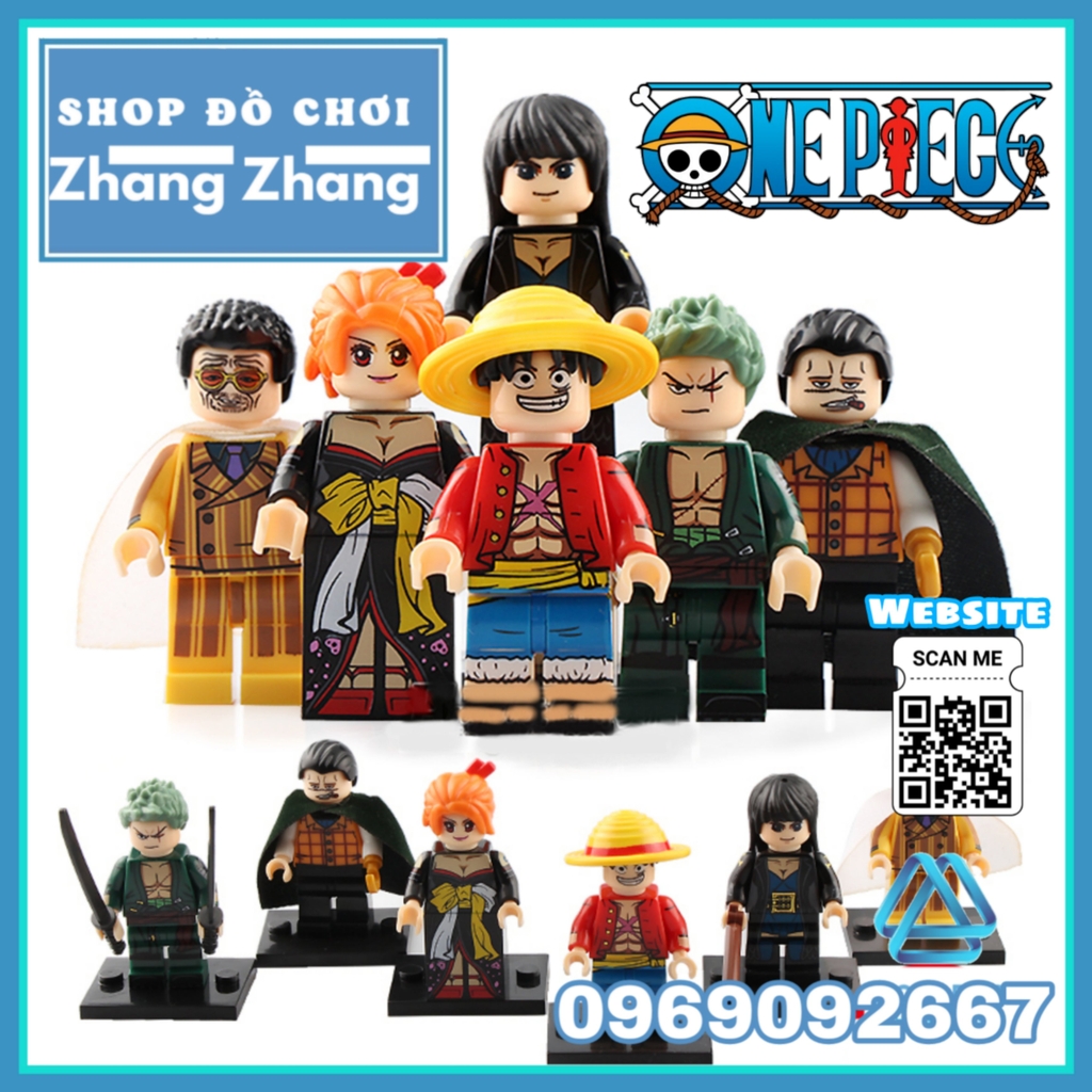 Piece Đồ Chơi Lắp Ráp Đảo Hải Tặc Mô Hình Minifigure Nami Money D Luffy  Usopp Sanji Brook Jinbe Sanji Nico Robin Tony Chopper Franky KT1013   Lazadavn