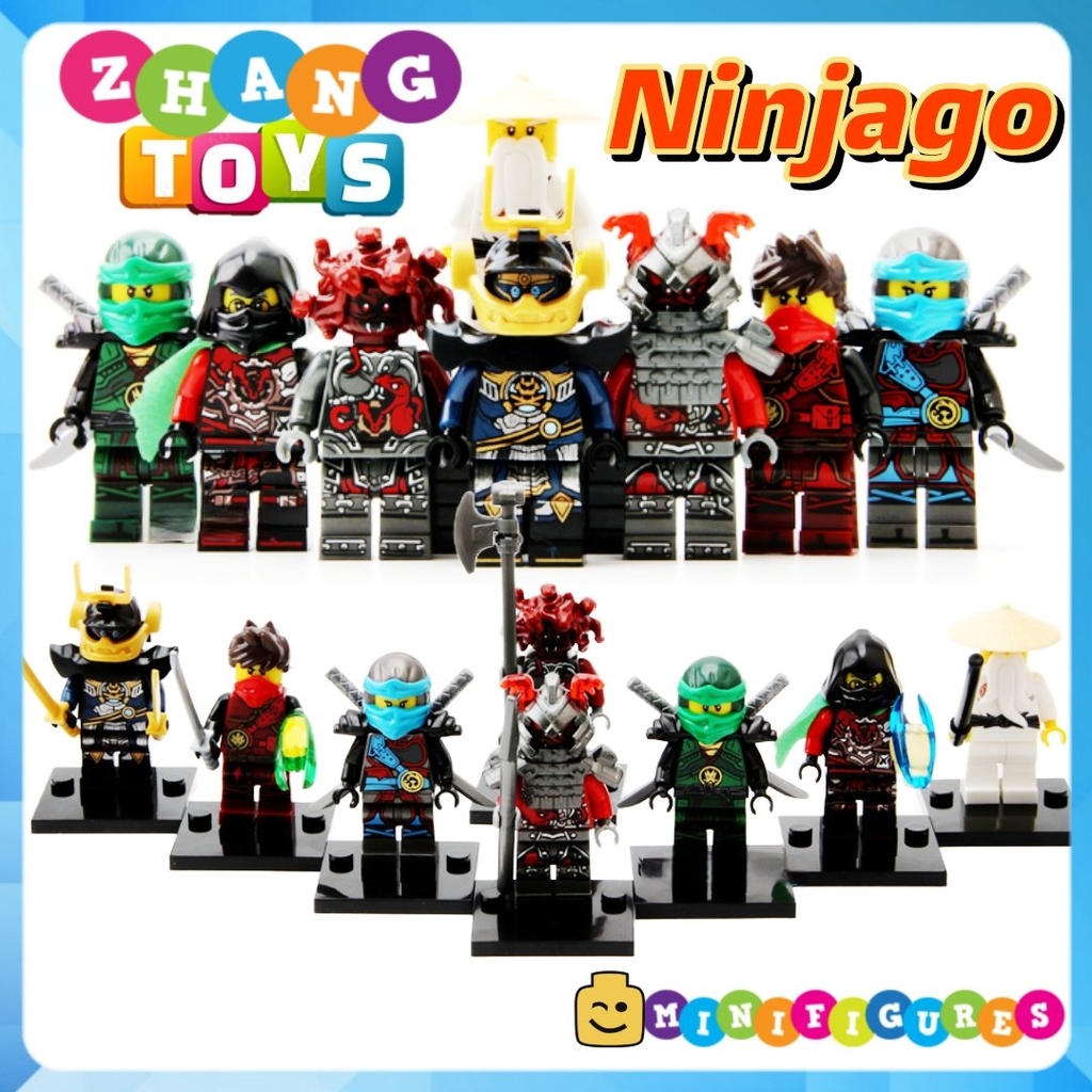 X p hinh Ninjago Villains Samurai X Krux The Wei Snake Vermin Lego Minifigures Xinh X0155 Zhang Brick Shop