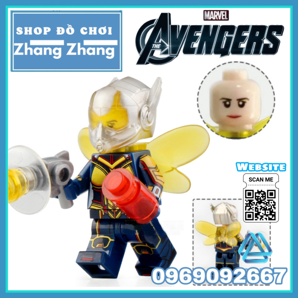 Captain Marvel on original Lego minifigure., Minh Pham