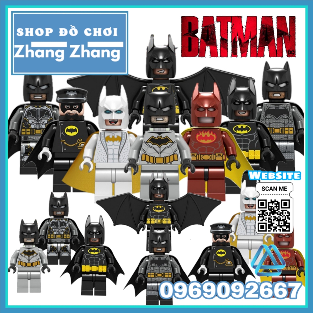 Xếp hình Batman Justice League Lego Minifigures Lele D041 D048 ...