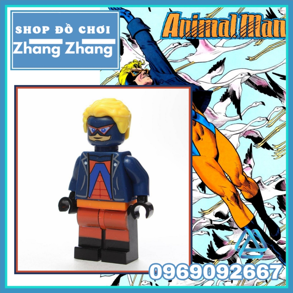 Xếp hình Animal Man Siêu anh hùng Lego Minifigures WM407 | Shop Lego Zhang Zhang Xếp hình Animal Man Siêu anh hùng Lego Minifigures WM407 | Shop Lego Zhang Zhang