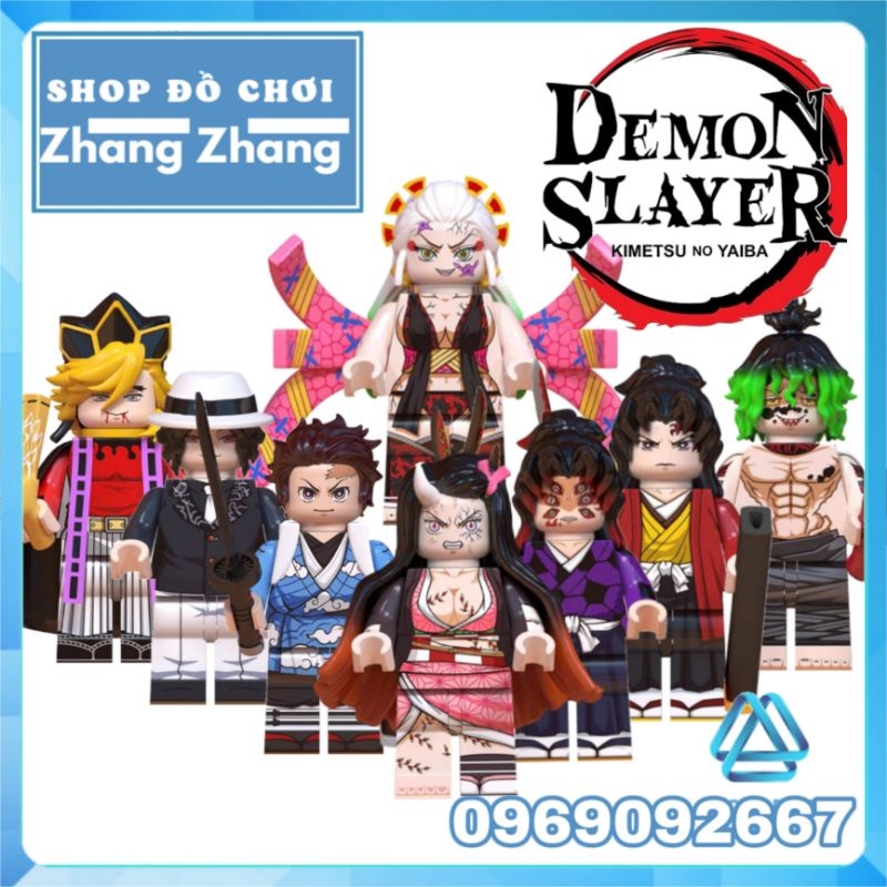 Mô Hình Thượng Huyền Nhị Douma Cao 28cm  Full box  Kimetsu No Yaiba  Có  Hộp Màu  Lazadavn