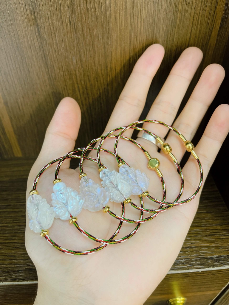 Vòng mix Hồ ly chúa đá Moon