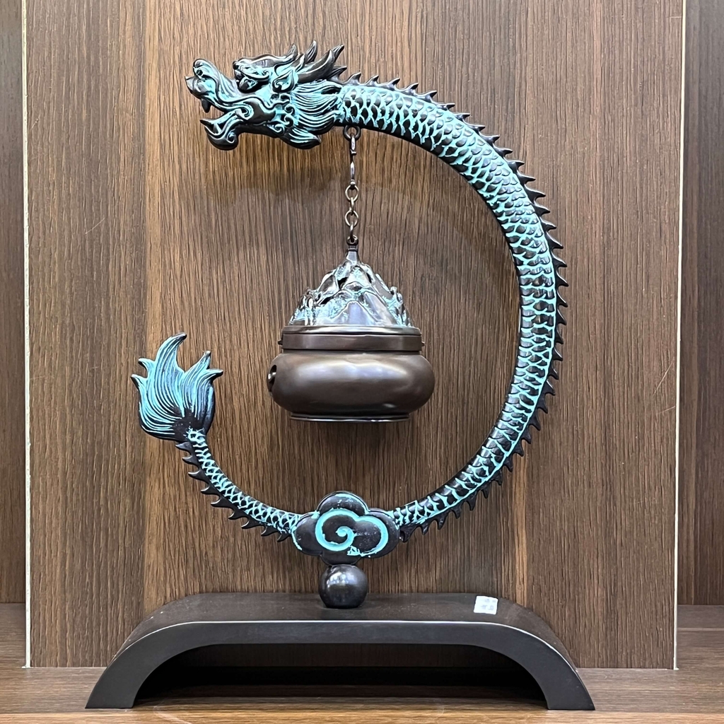 Lư đồng rồng treo
