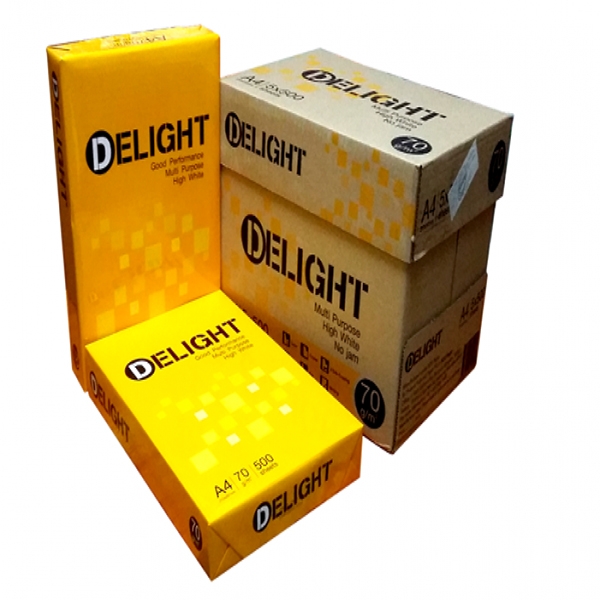 Giấy A4 Delight 70gsm | Giấy Thái Lan A4 | Văn phòng phẩm Hải Giang