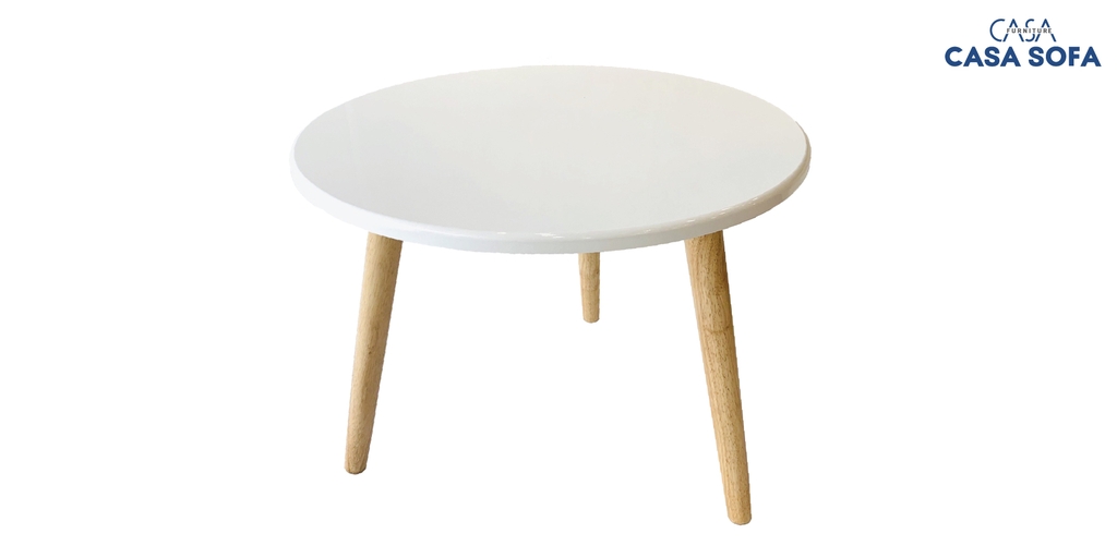 Hình ảnh mặt bàn gỗ MDF tự nhiên sơn trắng.