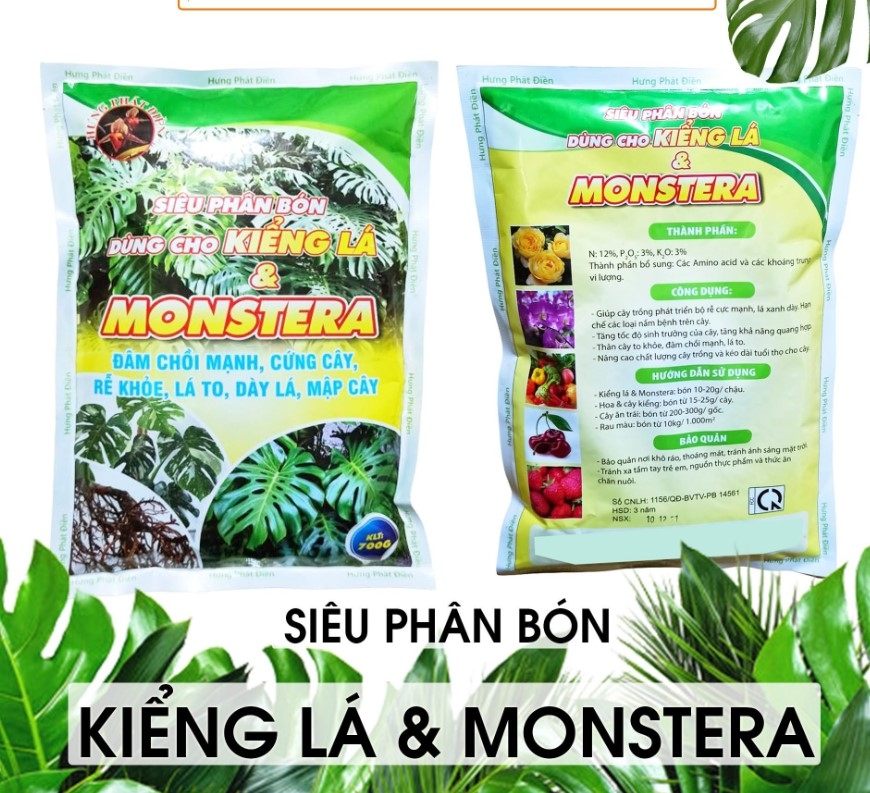 PHÂN BÓN KIỂNG LÁ