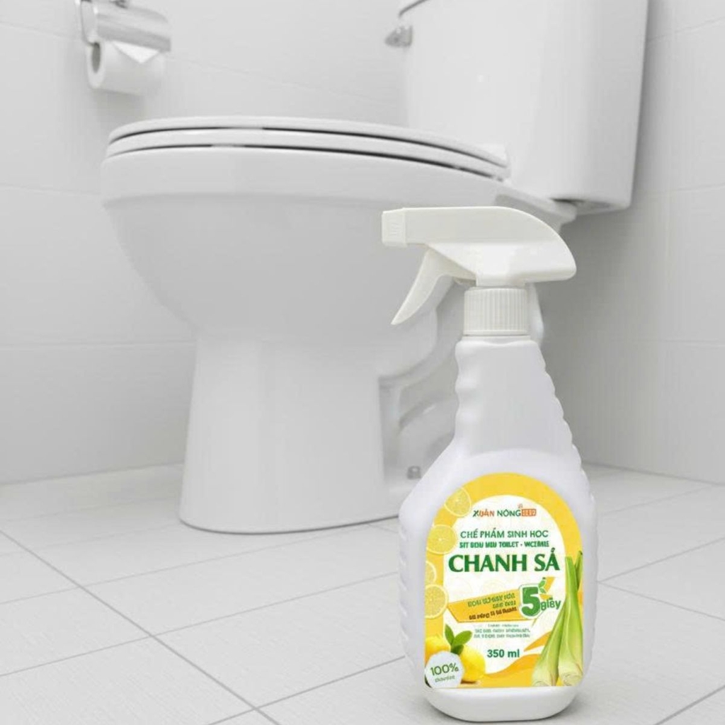CHẾ PHẨM SINH HỌC XỊT KHỬ MÙI TOILET - HƯƠNG CHANH SẢ