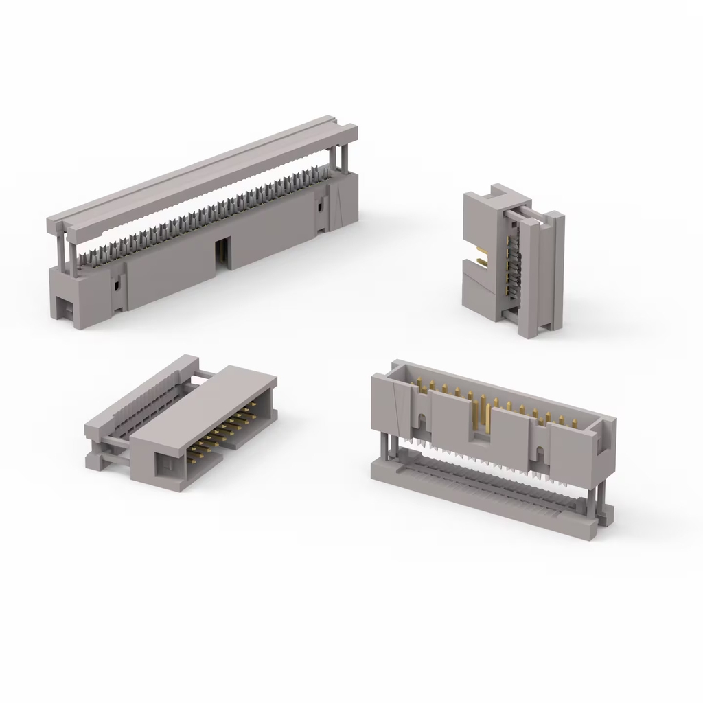 WR-BHD 2,54 mm Đầu nối IDC đực