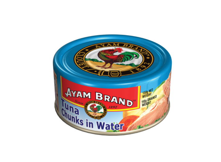 Cá ngừ khúc ngâm nước Ayam Brand 150g