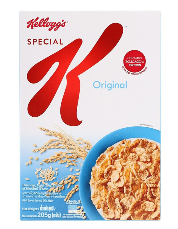 Ngũ cốc dinh dưỡng Kellogg's Special K 205g