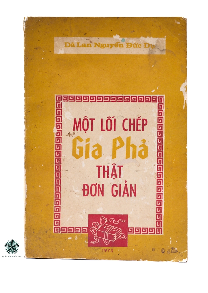 MỘT LỖI CHÉP GIA PHẢ