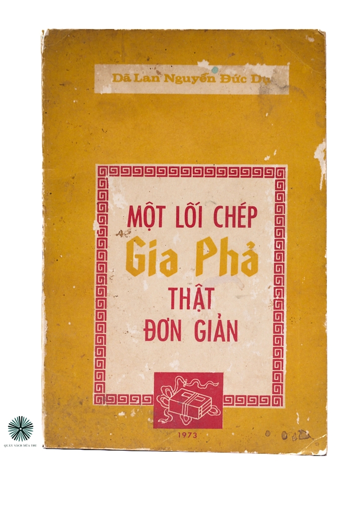 MỘT LỖI CHÉP GIA PHẢ