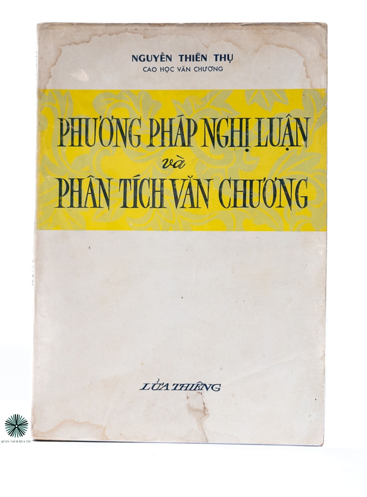 PHƯƠNG PHÁP NGHỊ LUẬN VÀ PHÂN TÍCH VĂN CHƯƠNG