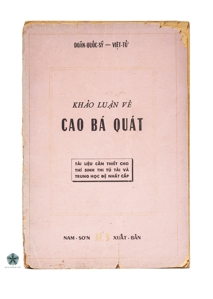 KHẢO LUẬN VỀ CAO BÁ QUÁT