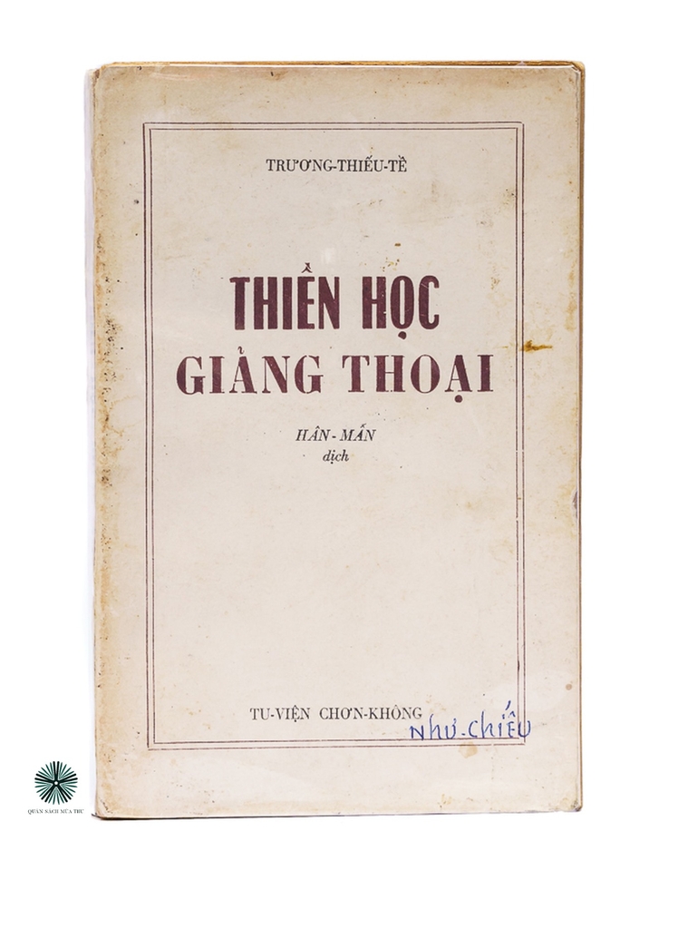 THIỀN HỌC GIẢNG THOẠI