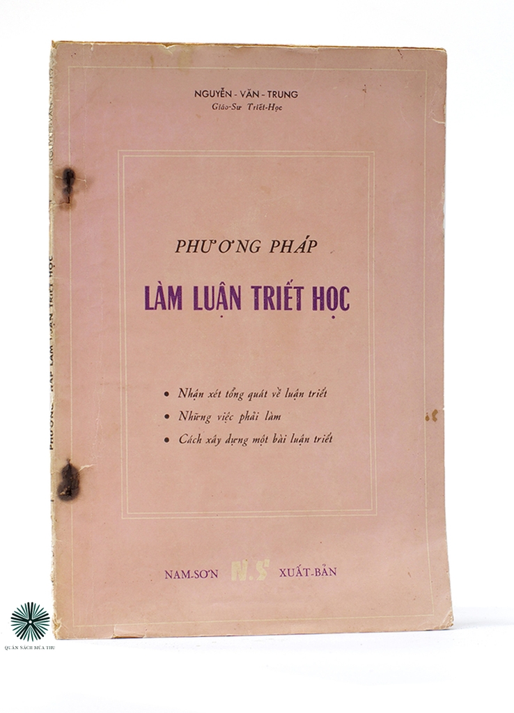 PHƯƠNG PHÁP LÀM LUẬN TRIẾT HỌC