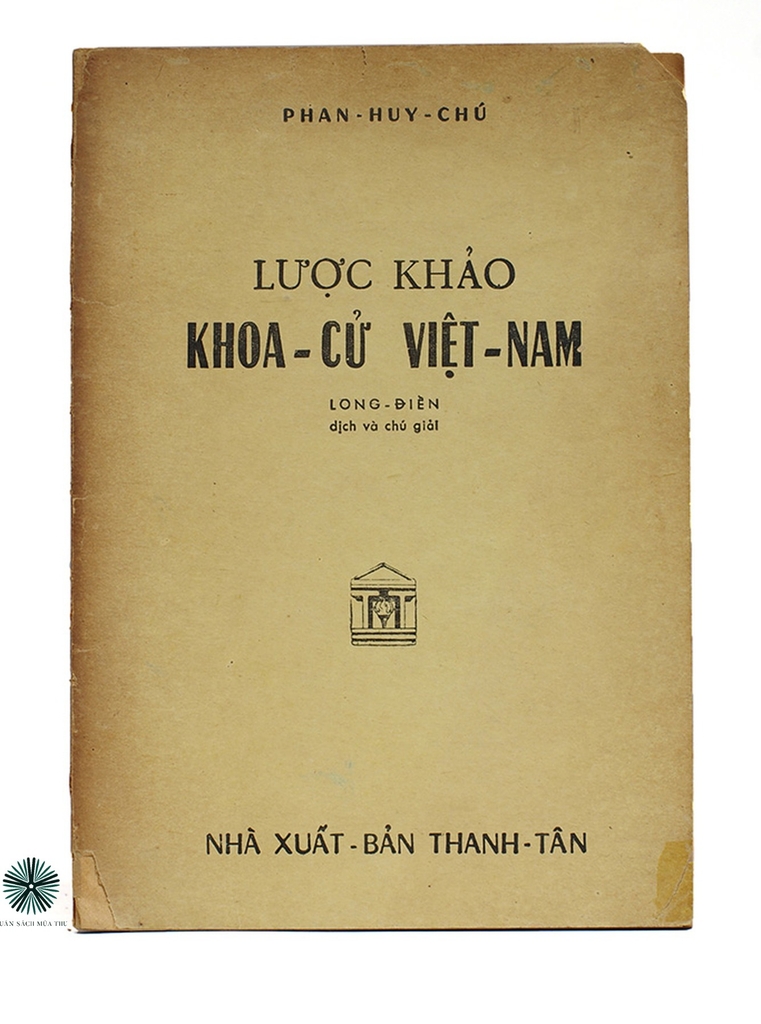 LƯỢC KHẢO KHOA CỬ VIỆT NAM 