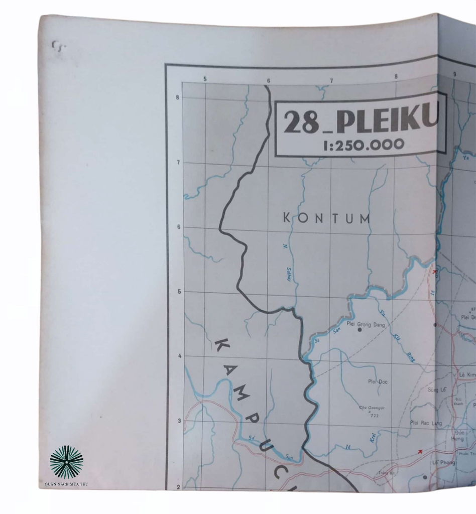 BẢN ĐỒ PLEIKU (SỐ 28)