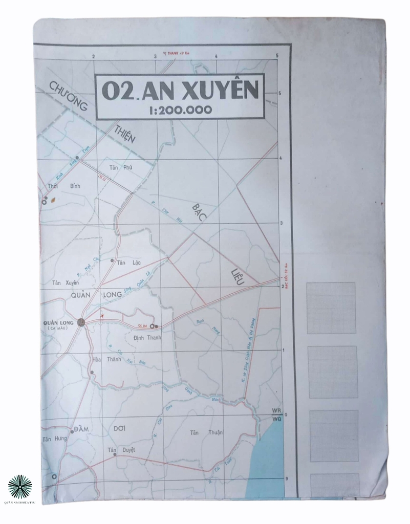 BẢN ĐỒ AN XUYÊN (SỐ 2)