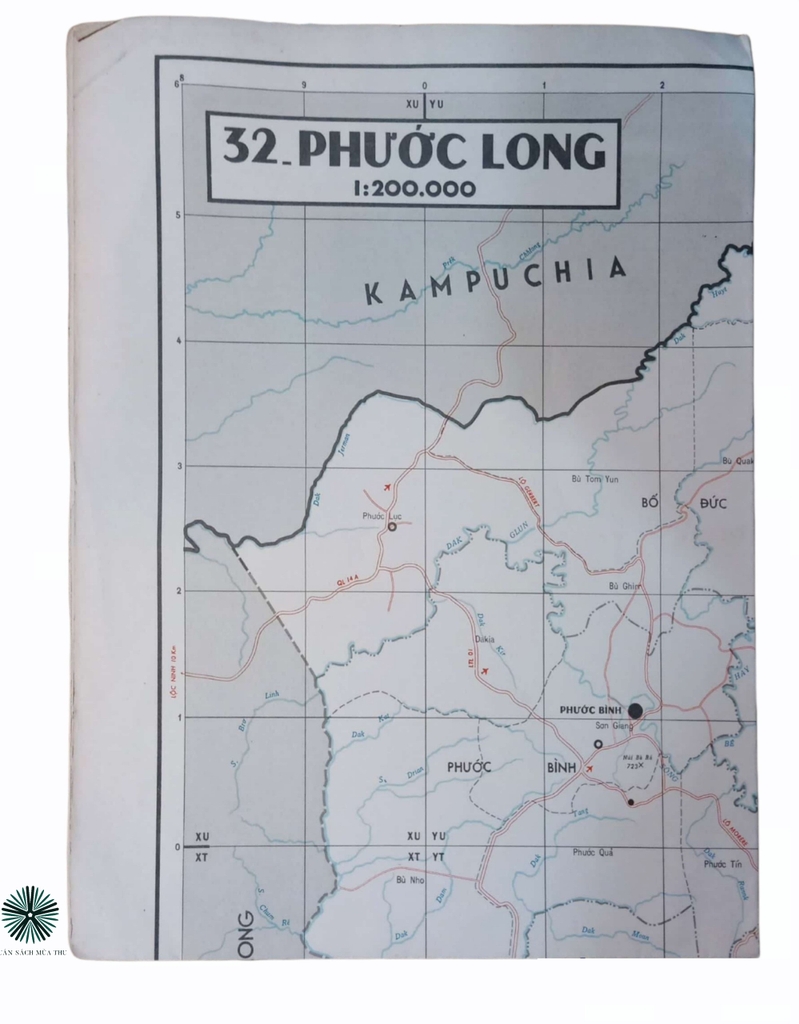 BẢN ĐỒ PHƯỚC LONG (SỐ 32)