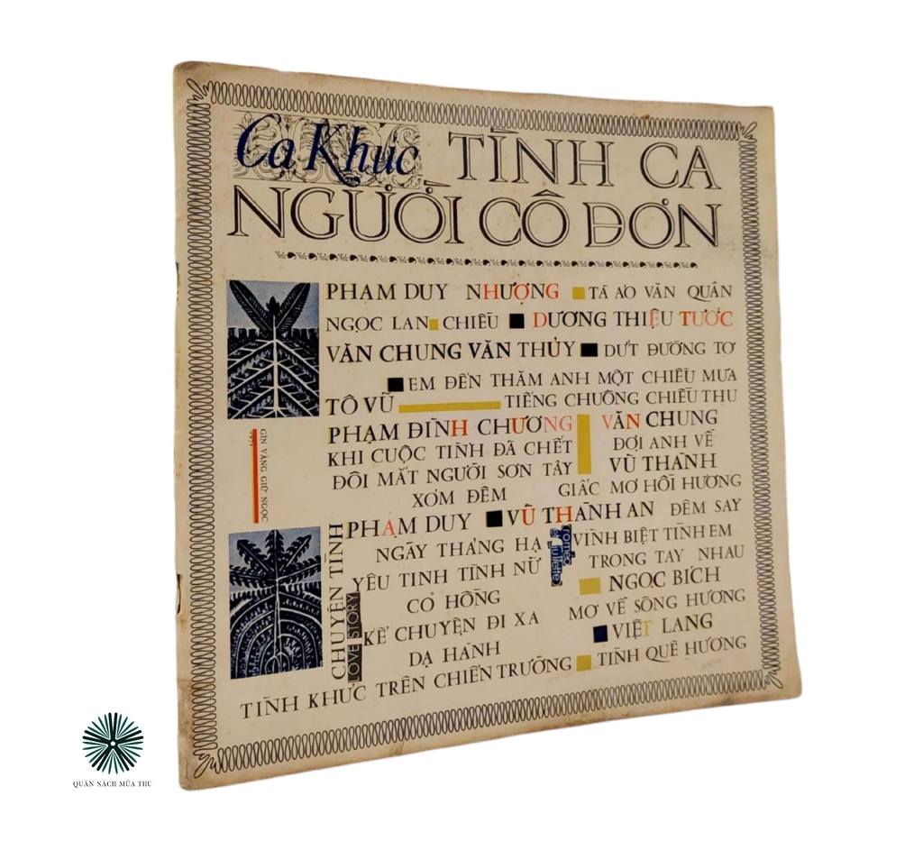 CA KHÚC TÌNH CA NGƯỜI CÔ ĐƠN