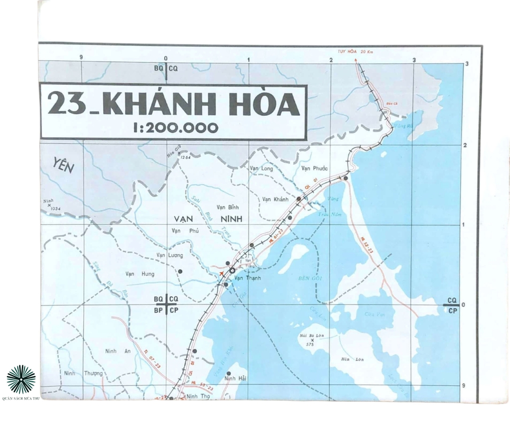 BẢN ĐỒ KHÁNH HOÀ (SỐ 23)