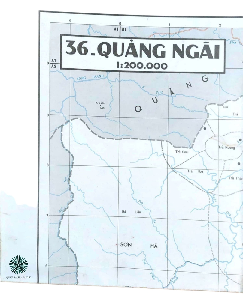 BẢN ĐỒ QUẢNG NGÃI (SỐ 36)