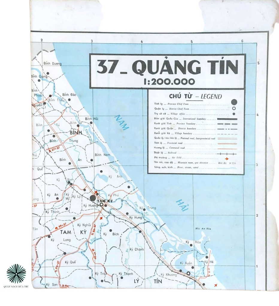 BẢN ĐỒ QUẢNG TÍN (SỐ 37)