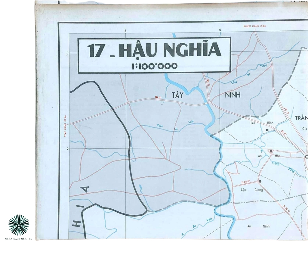 BẢN ĐỒ HẬU NGHĨA (SỐ 17)