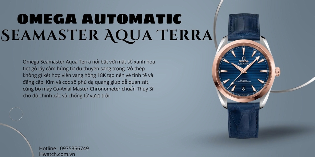Omega Automatic Seamaster Aqua Terra Seamaster Co-Axial Master Chronometer 220.23.38.20.03.001 (22023382003001)