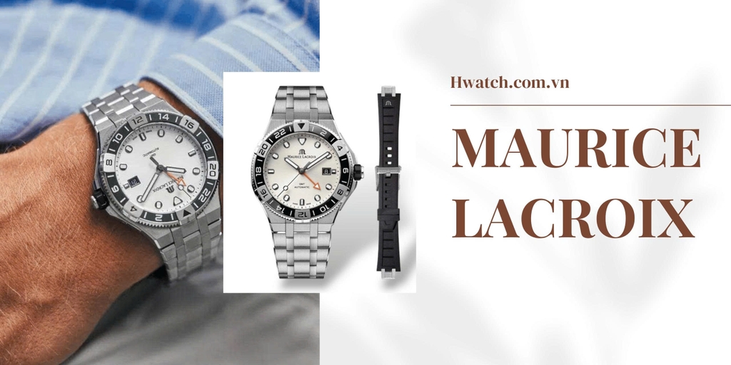  Maurice Lacroix Automatic Aikon Venturer Gmt AI6158-SS00F-131-A ( AI6158SS00F131A )