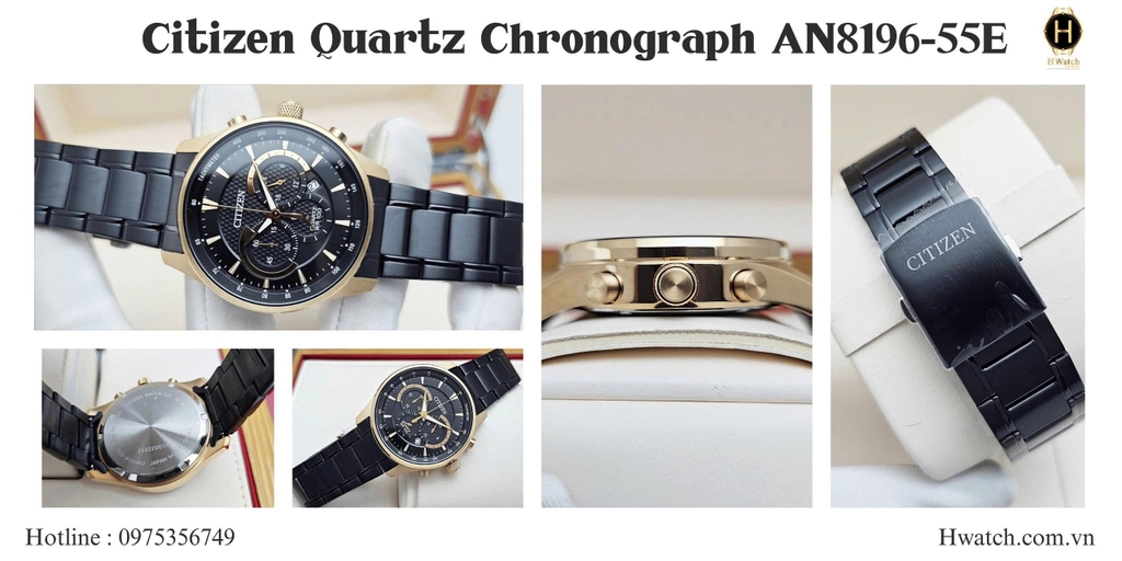  Citizen Quartz Chronograph AN8196-55E 