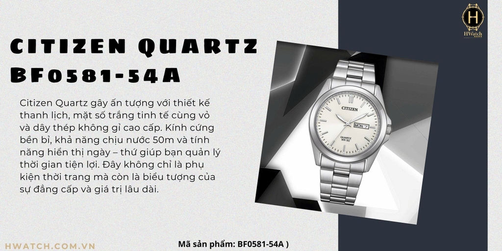 Citizen Quartz BF0581-54A