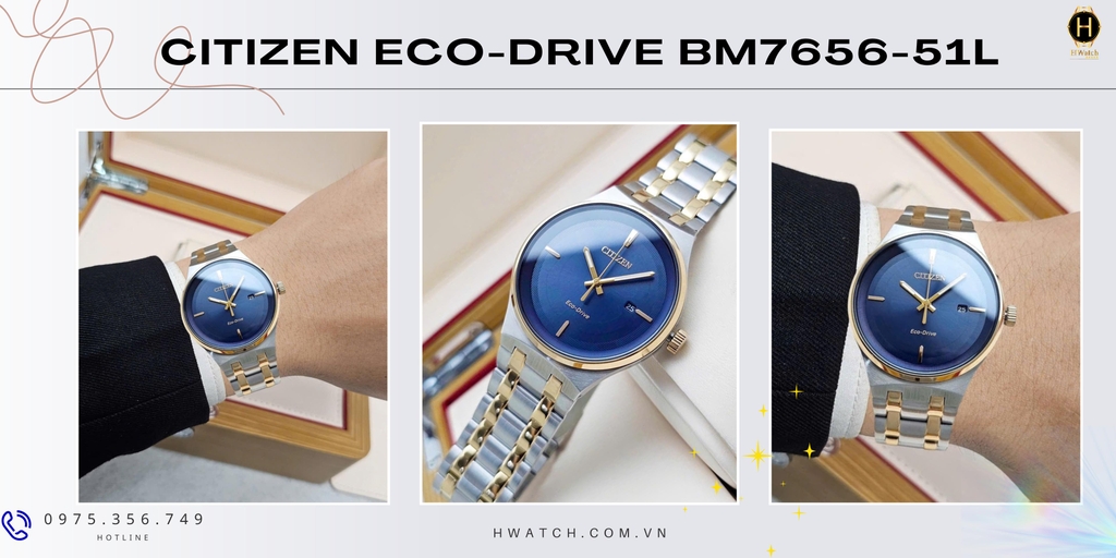 Citizen Quartz Eco-Drive Archives BM7656-51L