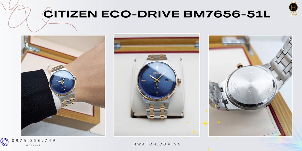 Citizen Quartz Eco-Drive Archives BM7656-51L