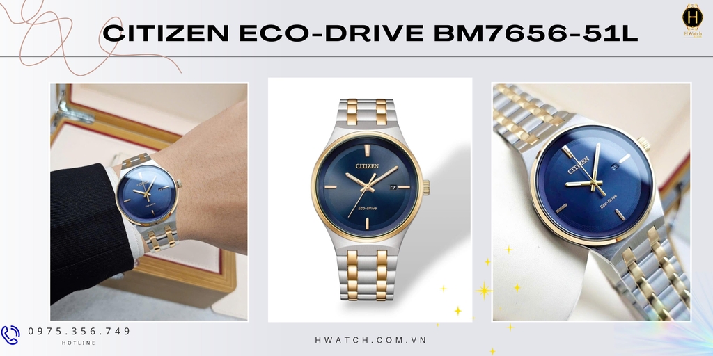 Citizen Quartz Eco-Drive Archives BM7656-51L